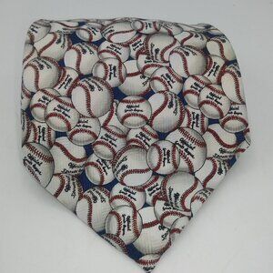 Briefly Stated Baseball Tie